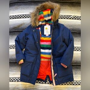 BODEN Girl’s lined waterproof parka
